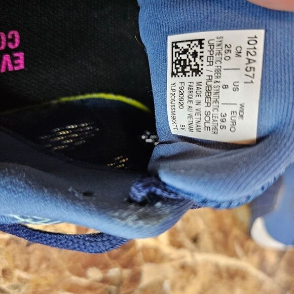 Asics women's every comfort amplifoam walking shoes blue size 8. 313 - Picture 7 of 10